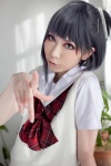 aikawa_kizuna cosplay crossplay houtou_singi prunus_girl school_uniform sweater_vest rating:Safe score:1 user:xkaras