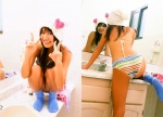ass bathroom bikini kamata_natsumi mirror side-tie_bikini socks swimsuit tuque your_eyes_only rating:Safe score:1 user:nil!