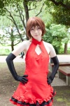cosplay dress elbow_gloves gloves keyhole meiko vocaloid yamane rating:Safe score:1 user:pixymisa