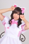 animal_ears cat_ears cosplay kousaka_yun maid original rating:Safe score:1 user:Prishe