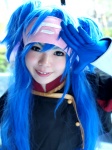 blue_hair cosplay gloves headband klan_klein macross macross_frontier saeki_sae twintails uniform rating:Safe score:0 user:nil!