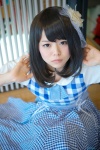 akb48 cosplay dress flower headdress ichinomiya_kanna shimazaki_haruka_(cosplay) rating:Safe score:0 user:pixymisa