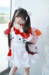 apron backpack bakemonogatari cosplay dress gaosama gloves hachikuji_mayoi santa_costume twintails rating:Safe score:0 user:nil!