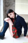 blouse cardigan costume dgc_0740 hara_saori kneesocks pleated_skirt school_uniform skirt rating:Safe score:0 user:nil!