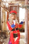 band_uniform blazer chaps cosplay gloves hat macross macross_frontier microphone multi-colored_hair sachi_budou sheryl_nome shorts rating:Safe score:0 user:nil!