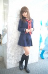 cosplay hiromichi ichigo_100 kneesocks pleated_skirt sailor_uniform school_uniform skirt toujou_aya rating:Safe score:0 user:nil!