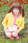 blouse cosplay miniskirt mochizuki_mai pantyhose sheer_legwear skirt stuffed_animal tagme_character tagme_series twintails rating:Safe score:0 user:nil!