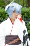 ayanami_rei blue_hair cosplay fox_mask iori neon_genesis_evangelion yukata rating:Safe score:1 user:nil!
