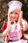 apron broom cosplay diebuster maid maid_uniform namada nono pink_hair rating:Safe score:1 user:nil!