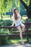 high_heels hwang_mi_hee necklace shorts rating:Safe score:0 user:mock