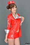 chiba_yuuna double_bun jacket pillbox_hat rq-star_807 shorts rating:Safe score:1 user:nil!