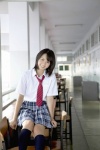 blouse kneesocks koike_rina pleated_skirt school_uniform skirt tie ys_web_352 rating:Safe score:1 user:nil!