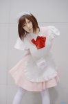 apron cosplay dress hairband maid maid_uniform minatsuki_naru original thighhighs rating:Safe score:1 user:nil!