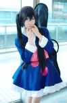 cosplay guitar kei k-on! nakano_azusa twintails yukata rating:Safe score:2 user:nil!