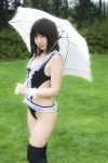 monokini one-piece_swimsuit pude pudeniku swimsuit thighhighs umbrella rating:Safe score:1 user:nil!