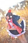 amatsuka_miyu blouse cosplay pleated_skirt scarf shameimaru_aya skirt skirt_lift tokin_hat touhou wings rating:Safe score:0 user:nil!