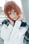 blouse cosplay hair_ribbons hina hirasawa_yui k-on! scarf school_uniform sweater_vest rating:Safe score:0 user:nil!