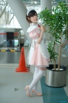 apron cosplay dress hairband maid maid_uniform minatsuki_naru original thighhighs zettai_ryouiki rating:Safe score:1 user:nil!