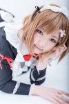 apron boku_wa_tomodachi_ga_sukunai bowtie cosplay hairband kusunoki_yukimura maid maid_uniform yuhiren rating:Safe score:0 user:pixymisa