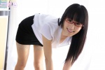 blouse glasses hamada_yuri miniskirt skirt thighhighs rating:Safe score:0 user:nil!