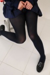 black_legwear hamada_yuri panties pantyhose pleated_skirt sailor_uniform school_uniform skirt skirt_lift rating:Safe score:2 user:nil!