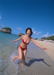 beach bikini cleavage ocean swimsuit wet yasuda_misako ys_web_080 rating:Safe score:0 user:nil!