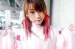 cosplay hair_ribbons hayashibara_kaguya miko tagme_character tagme_series twintails rating:Safe score:0 user:nil!
