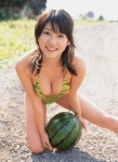 bikini cleavage hara_mikie side-tie_bikini swimsuit watermelon ys_web_232 rating:Safe score:0 user:nil!
