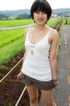 bra cleavage miniskirt sayaka skirt tank_top rating:Safe score:2 user:nil!