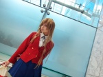 aisaka_taiga blazer blonde_hair blouse cosplay kanda_midori pleated_skirt school_uniform skirt toradora! rating:Safe score:1 user:xkaras