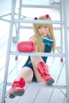 blonde_hair boots boxing_gloves cosplay goggles neon_genesis_evangelion one-piece_swimsuit orange_hair pantyhose soryu_asuka_langley swimsuit twintails zero_inch rating:Safe score:2 user:DarkSSA