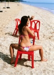 ass barefoot beach bikini kamata_natsumi ocean swimsuit ys_web_300 rating:Safe score:1 user:nil!