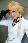 blazer blonde_hair cape code_geass cosplay crossplay elbow_gloves gino_weinberg gloves saya rating:Safe score:0 user:nil!