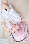 blouse cosplay headphones mizuhashi_uri nitro_super_sonic pink_hair shorts super_soniko rating:Safe score:0 user:pixymisa