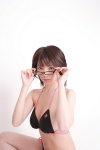 bikini cleavage glasses morishita_yuuri side-tie_bikini swimsuit rating:Safe score:2 user:nil!