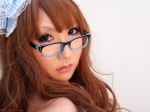 blouse cosplay croptop glasses hairbow meganeko_3 original saku rating:Safe score:1 user:nil!