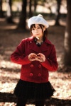 beret coat miniskirt pantyhose scarf skirt suu rating:Safe score:1 user:nil!