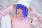 blue_hair cat_hat cosplay detached_sleeves kitazato_shigure natsume_megumi snow_(game) sweater turtleneck rating:Safe score:0 user:nil!