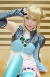 aaeru blonde_hair cosplay dress pantyhose shiki simoun thighhighs rating:Safe score:0 user:nil!