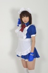 apron cosplay dress gloves hairband ikkitousen maid maid_uniform ogawa_sayuri ryomou_shimei thighhighs zettai_ryouiki rating:Safe score:0 user:nil!