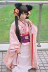 animal_ears cosplay fox_ears kimono otome_youkai_zakuro twintails uri zakuro_(oyz) rating:Safe score:1 user:nil!