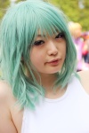 cosplay green_hair kazami_yuuka mari_(ii) swimsuit touhou rating:Safe score:0 user:pixymisa