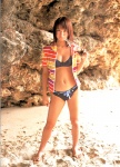 beach bikini cleavage coke_bottle hoodie ichikawa_yui swimsuit yuirus_2002 rating:Safe score:0 user:nil!