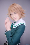 blonde_hair blouse cosplay danganronpa fujisaki_chihiro jacket pleated_skirt skirt suspenders tamago rating:Safe score:0 user:nil!