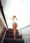 ass bikini marilyn2004 shimomura_mari side-tie_bikini striped swimsuit tank_top rating:Safe score:1 user:nil!