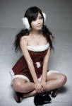 cleavage dress ear_muffs fingerless_gloves gloves kim_in-ae twintails rating:Safe score:4 user:nil!