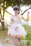 aisu cosplay dress flowers pantyhose petticoat sleeveless s/mileage wada_ayaka_(cosplay) rating:Safe score:3 user:pixymisa
