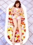 barefoot bathroom bathtub bikini sugimoto_yumi swimsuit rating:Safe score:0 user:nil!