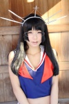 choukai_(kantai_collection) cosplay glasses gloves hairband itsuki_akira kantai_collection pleated_skirt sailor_uniform school_uniform skirt rating:Safe score:0 user:nil!