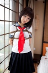 bound pleated_skirt rope sailor_uniform school_uniform shiryl skirt tying_art_090 rating:Safe score:0 user:nil!